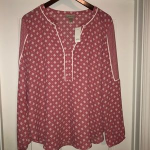 Loft Patterned Blouse